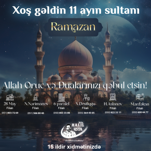 Ramazan bayramı üçün qrafik dizayn, ramazan bayramı sosial media postu