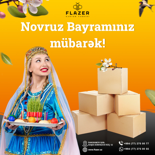 Novruz bayramı postu, smm postu, bayram günü post dizaynları