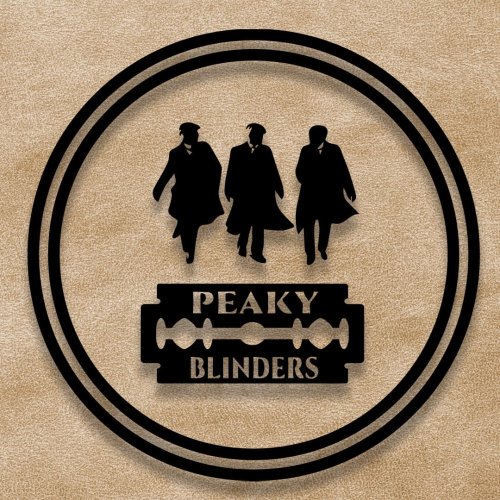 Peaky Blinders logo sifarişi, publar üçün logoların hazırlanması, creative logo sifarişi, logo dizaynı, L0010