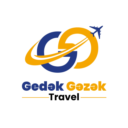 Logo dizaynı, Turizm Agentlikləri üçün logo dizaynı, logo qiyməti, Gedek Gəzək Travel logo sifarişi