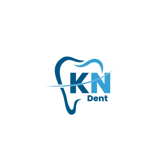 Diş klinikalari üçün logo dizaynı, KN dent logo dizaynı, logo qiyməti, logo sifarişi