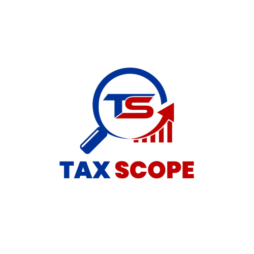 Tax Scope logo dizaynı, logo hazırlanması, logo sifarişi, logo dizaynı, logo qiyməti