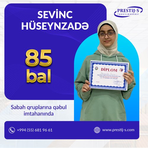 Abituriyent kurs reklamları, Prestij tədris merkezi reklamları, təhsil kursları üçün reklam post dizaynları, NT00022