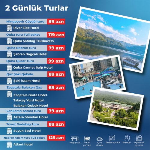 Turizm Agentlikləri reklamları, turizm reklamları, NTUR00005