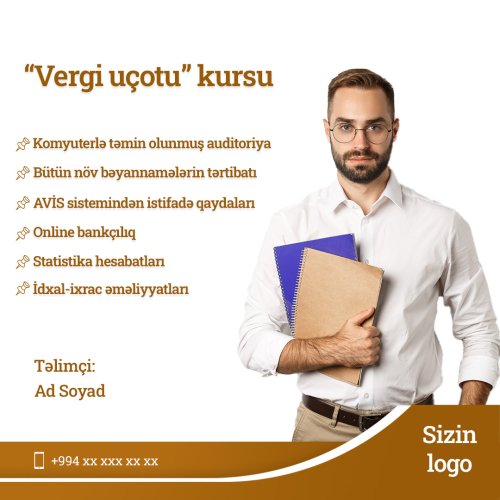 Vergi uçotu postu, mühasib postlarının hazırlanması, hazır postlar