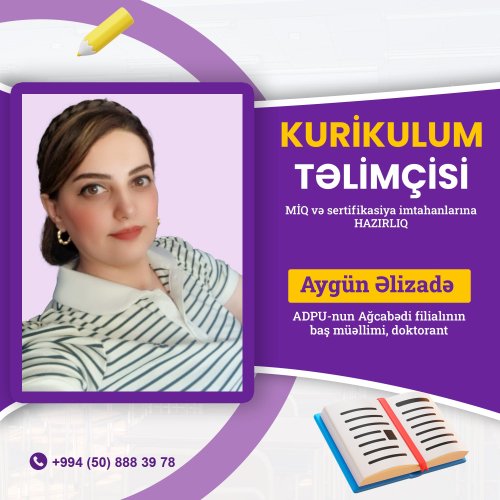 Aygün Əlizadə, Müəllimlər və Repetitorlar üçün dizaynlar, reklam postları, poster dizaynlar, instagram dizaynları, təhsil dizaynları