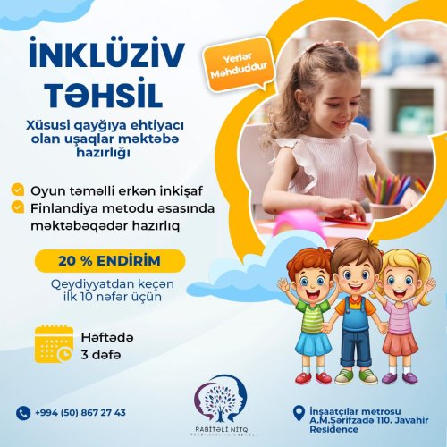 İnstagram dizaynları, poster dizayn sifarişi, təhsil postlarının sifarişlə hazırlanması, uşaq bağçaları üçün reklam posteri