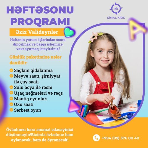 Müəllimler üçün post dizaynlar, instagram dizaynları, Şimal kids Tədris mərkəzi postları, instagram dizaynları, reklam dizaynları