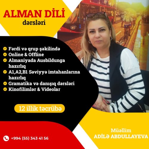 Müəllimlər üçün reklam posteri, post dizaynlar, reklam post dizaynları, Adilə Abdullayeva