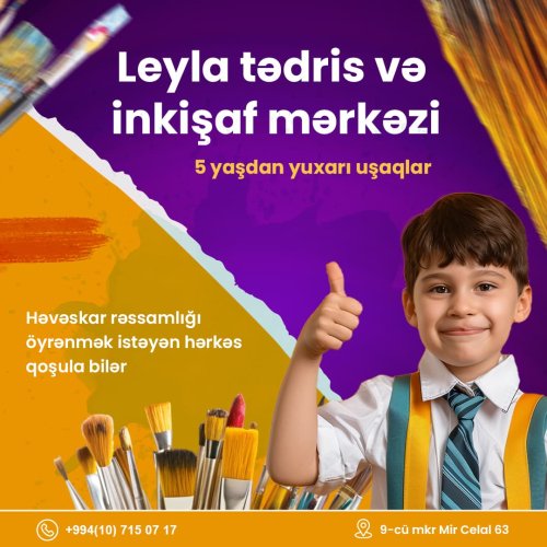 Leyla Tədris və İnkişaf Mərkəzi, təhsil postu, instagram dizaynı, kreativ postlar, cəlbedici dizaynlar, reklam dizaynları, təhsil elanları