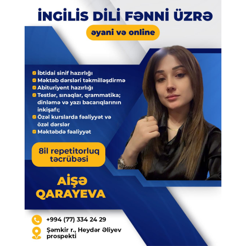 İngilis dili reklam postu, müəllimlər üçün post dizaynları, reklam postları, instagram post sifarişi, təhsil elanları