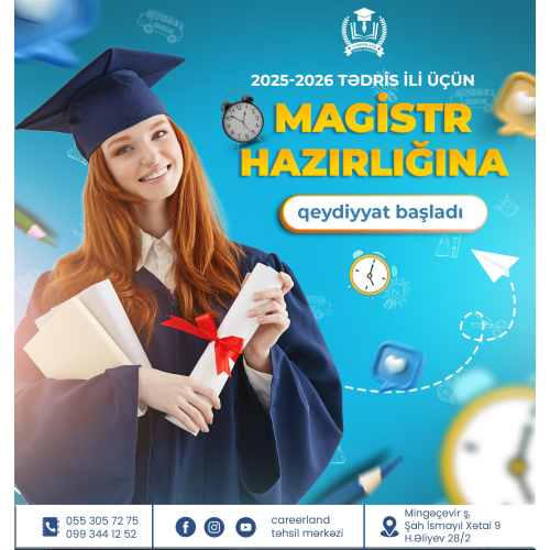 Kurs elanlari, reklam postu, post dizayn sifarişi, Careerland təhsil postları