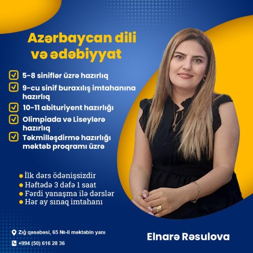 Müəllimlər üçün post dizaynlar, abituriyent kursları üçün dizaynlar, reklam dizaynları, Elnarə Rəsulova, NF00062