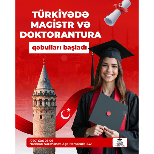 Kurs reklam postu, kurs posteri dizaynı, təhsil reklam vizualı, təhsil elanlari, xaricdə təhsil instagram postu