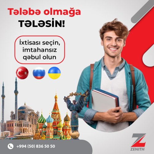 Xaricdə təhsil kursları üçün reklamlar, təhsil dizaynları, NT00035