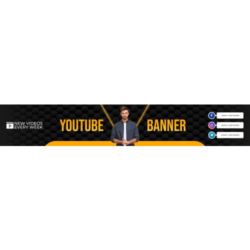 Youtube banner sifarişi, hazır cover, postların hazırlanması