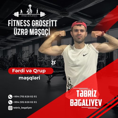 Treynerlər üçün dizaynlar, Post dizayn sifarişi, idman dizaynlar, fitness grosfitt üzrə məşqçi, fitness postları