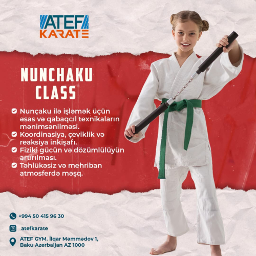 Atef Karate idman klubu, idman dizaynları, reklam postları, instagram dizaynları, karate idman növü