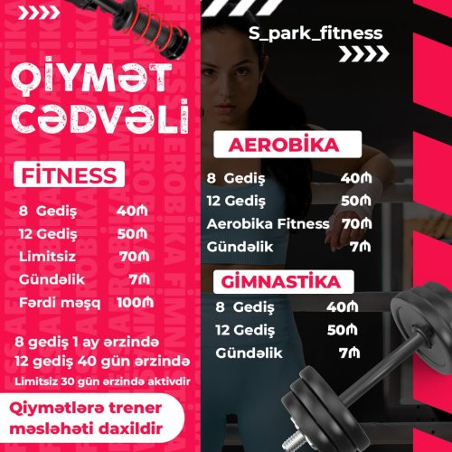 İdman dizaynları, Fitness, idman klubları, fitnes dizaynları, reklam dizaynları, S park fitness, VF0003