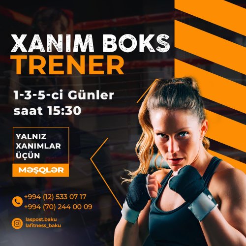 La Fitness Baku, boks dizaynları, instagram dizaynları, reklam postları, Fitness, idman klubları, VF0004