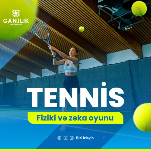 İdman zalları üçün reklam postları, tennis reklam dizaynları, sosial media üçün reklam posterləri