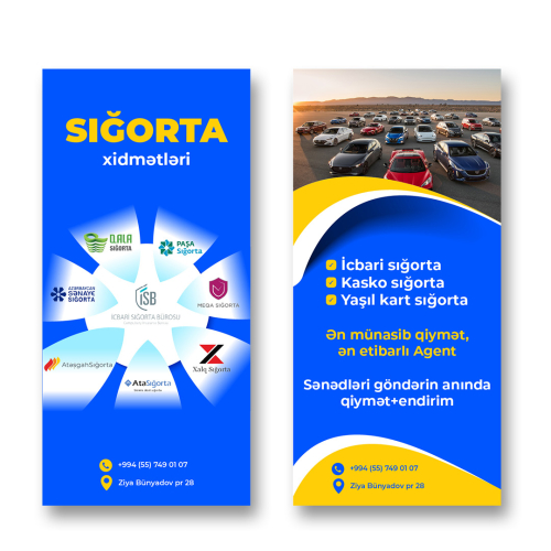 Poliqrafiya dizaynı, Flayerlərin sifarişi, dizayn xidmətləri, Flayer qiyməti, reklam flayeri hazırlanması