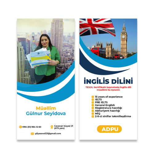 Endirimli flayer dizaynı, kreativ flayer dizayn, Poliqrafiya, reklam məhsullarının dizaynı, flayer sifarisi