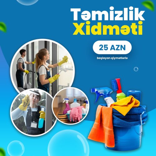 Təmizlik xidməti postları, instagram dizaynları, hazır postlar, təmizlik şirkəti raklam postu, reklam dizaynları