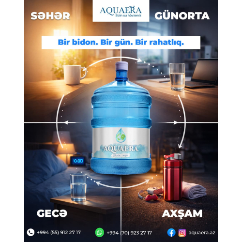 Sosial Şəbəkə Dizayn qiyməti, Su şirkətləri üçün sosial media postları, reklam posterləri, satış elani