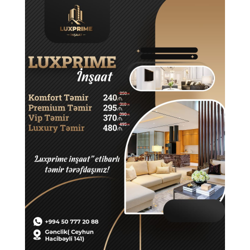 Tiktinti şirkətləri üçün smm post dizaynları, təmir dizayn postları, sosial media üçün post