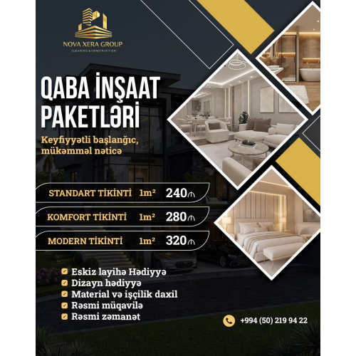 Fərqli dizaynda postlar, poster hazırlanması xidməti, post qiyməti, inşaat postu sifarişi