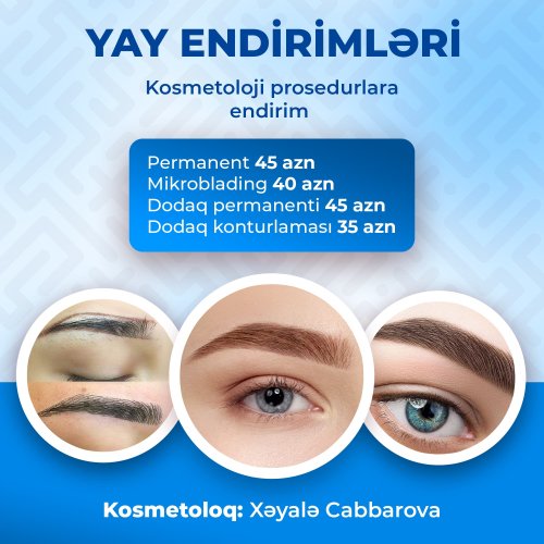 Kosmetoloq reklamları, kosmetoloqlar üçün elanlar, kosmetoloji prosedurlara endirim postu, instagram reklamlari, Kosmetoloq Xeyalə Cabbarova, NKOS00003