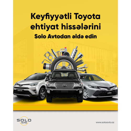 Toyota avtomobil ehtiyat hisseleri post dizaynı, instagram postu, sosial media postu, poster dizayn sifarişi