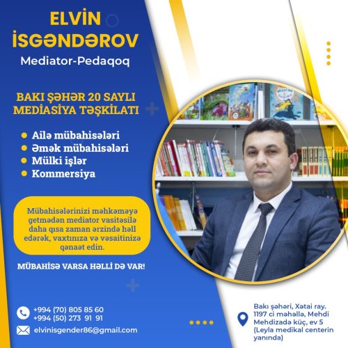 İnstagram postları, poster dizaynları, pedaqoq Elvin İsgəndərov