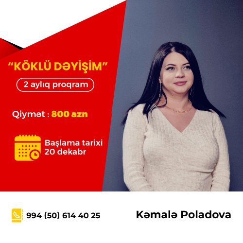 Kəmalə Poladova, psixologiya reklamları, təlim reklamları, psixologiya dizaynları, kreativ postlar