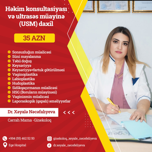 Ginekoloqlar üçün poster dizaynları, Həkim və Tibb mərkəzləri üçün dizaynlar, Xəyalə Nəcəfalıyeva