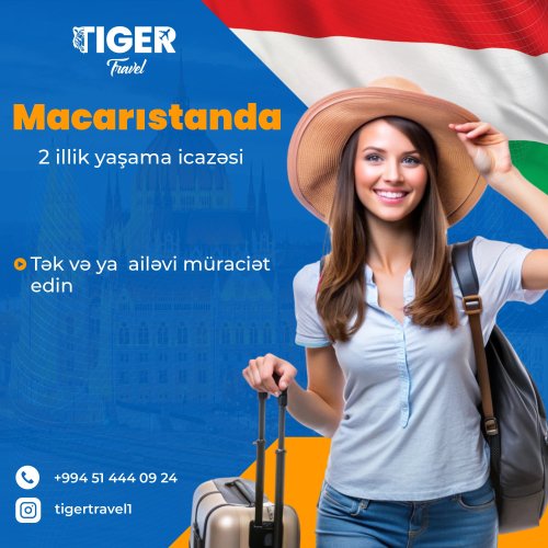 Tiger Travel turizm elanları, turizm post dizayn reklamları, Macarıstan turları, turizm postları, poster dizayn sifarişi