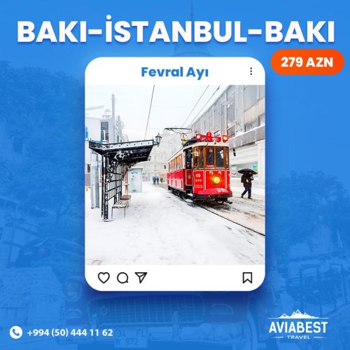 Aviabest Travel, turizm postları, Bakı İstanbul turu, tur paketi, aviabilet satışı postları, instagram dizaynları