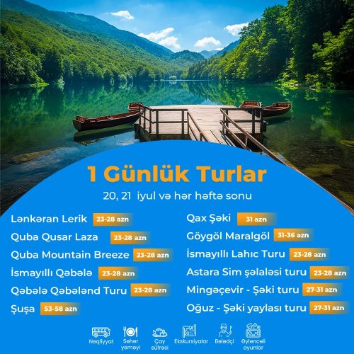 SMM dizaynları, tur postlarının sifarişi, fərqli turizm postu