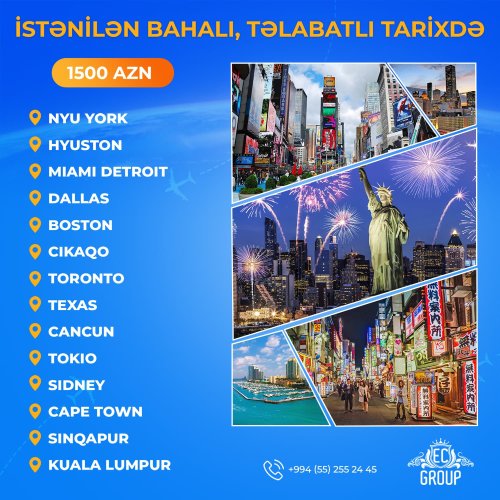 İnstagram dizaynları, turizm postları, reklam dizaynları, EC group Turizm, turizm tur paketi, cəlbedici turizm post dizaynları, NTUR00018