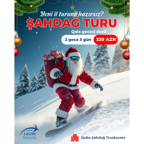 Sosial media postu, şahdağ turu post dizayni, reklam postu qiymeti, qrafik dizayn xidmətləri