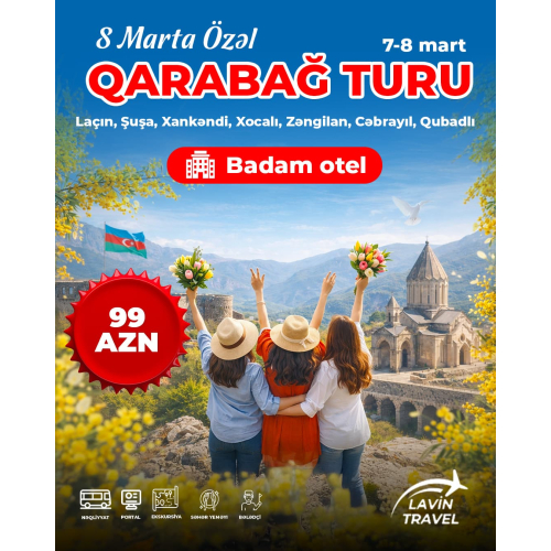 Qrafik dizayn, tur reklamlari, reklam postlari, turizm şirkəti posteri, qrafik dizayn qiymətləri