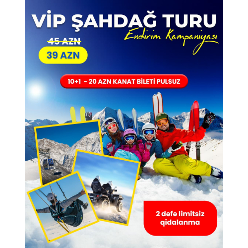 Şahdağ postu, reklam postu, turizm postları, instagram dizaynları, agentlik üçün tur post dizayn