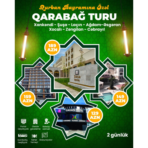 Turizm şirkəti üçün Instagram postu, tur elani, turizm reklamları, post dizaynlar, travel postu