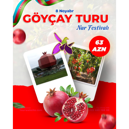 Turizm postu qiymeti, travel reklami, turizm post numuneleri, sosial media post hazirlanmasi