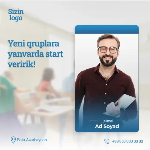 Kurs postları, mühasibatlıq postları, hazır dizaynlar
