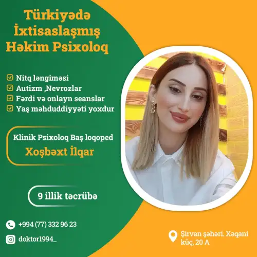 Psixoloqlar üçün poster dizaynlar, tibb dizaynları, psixoloq dizaynları, psixoloq Xöşbəxt İlqar