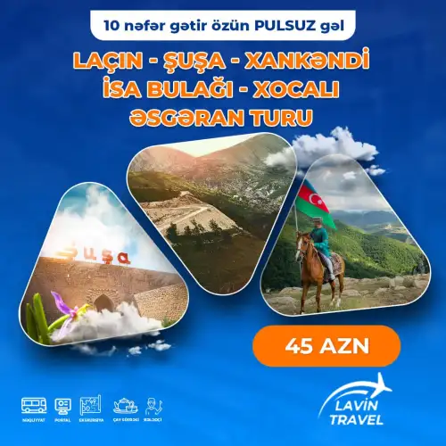 Travel postu, bakida dizayn agentliyi, tur elani postu, elan hazirlatmaq