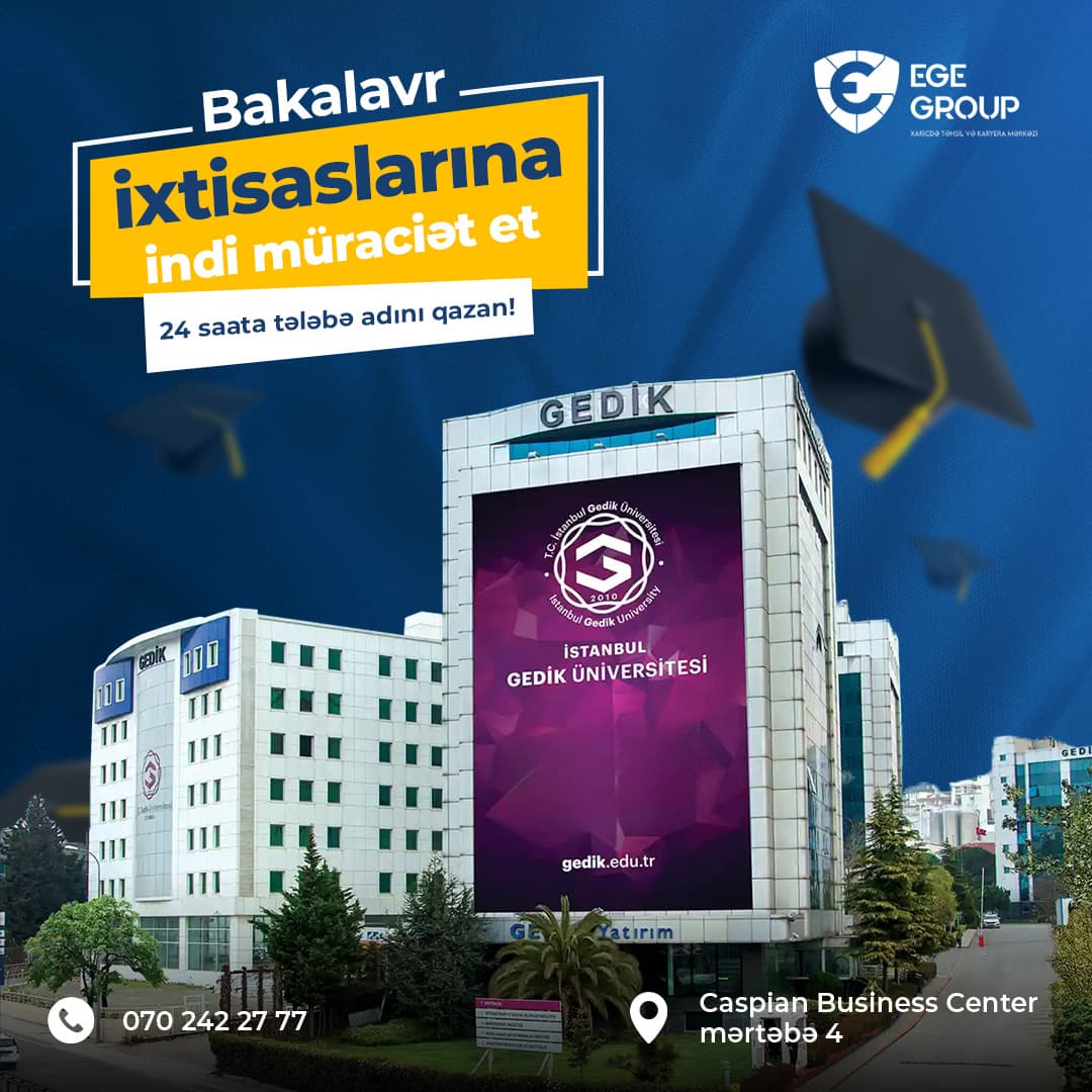 Xaricdə təhsil reklami, bakalavr ixtisas quruplarına hazırlıq elanları ...
